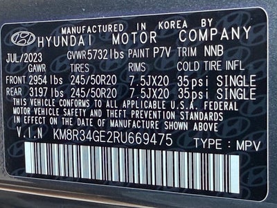 2024 Hyundai PALISADE XRT