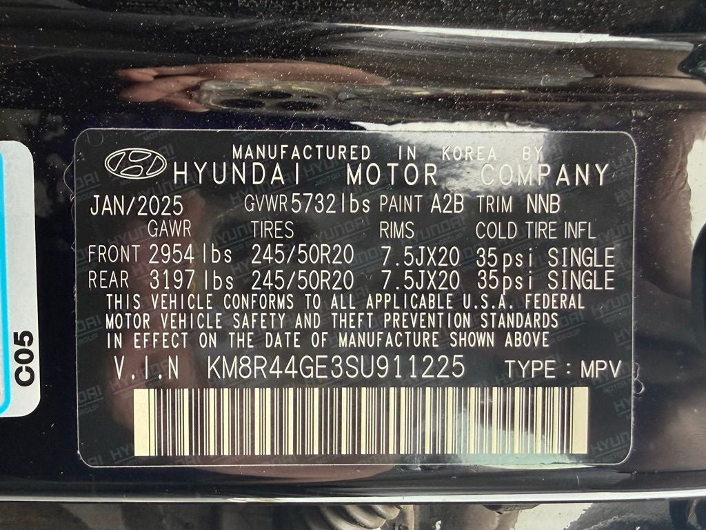 2025 Hyundai PALISADE SEL Premium 7 Passenger