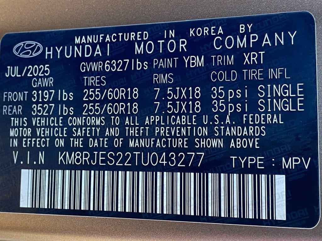 2026 Hyundai PALISADE XRT Pro