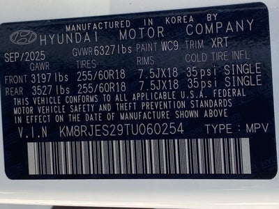 2026 Hyundai PALISADE XRT Pro