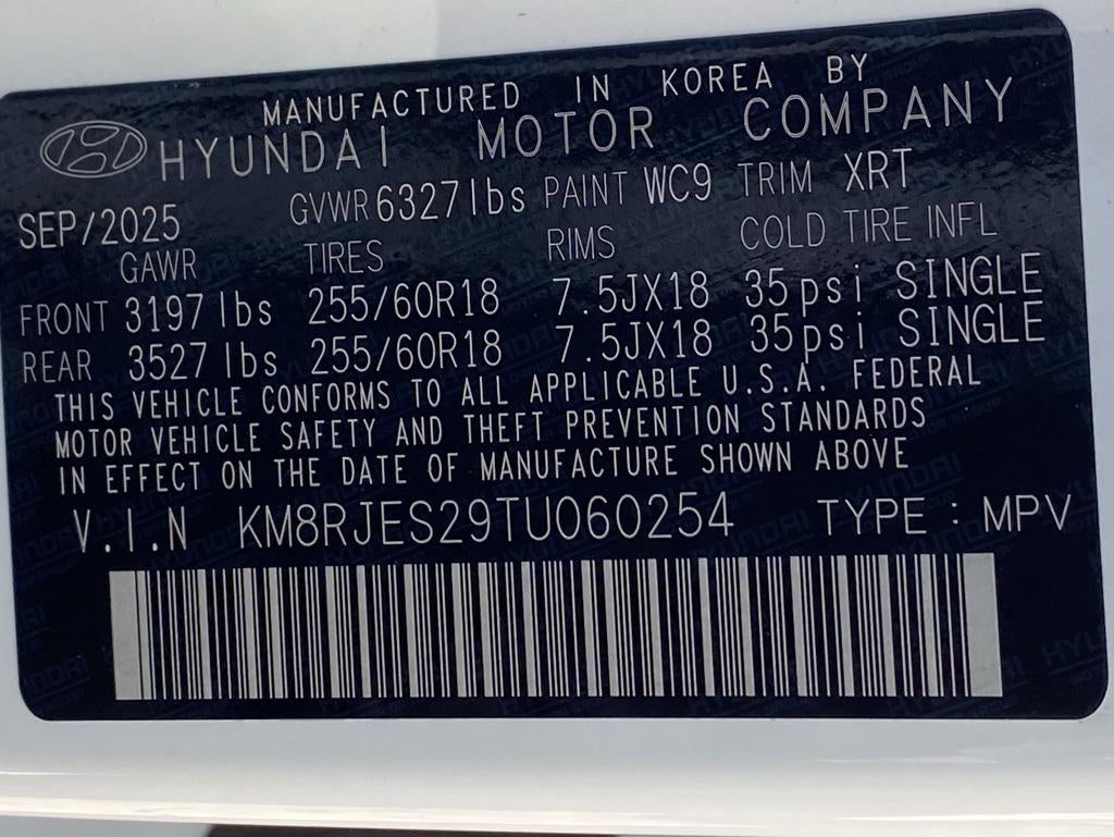 2026 Hyundai PALISADE XRT Pro