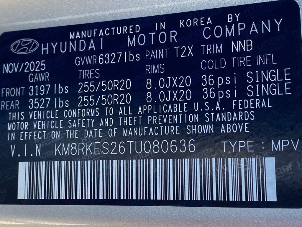 2026 Hyundai PALISADE Limited AWD