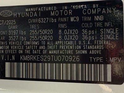 2026 Hyundai PALISADE Limited AWD