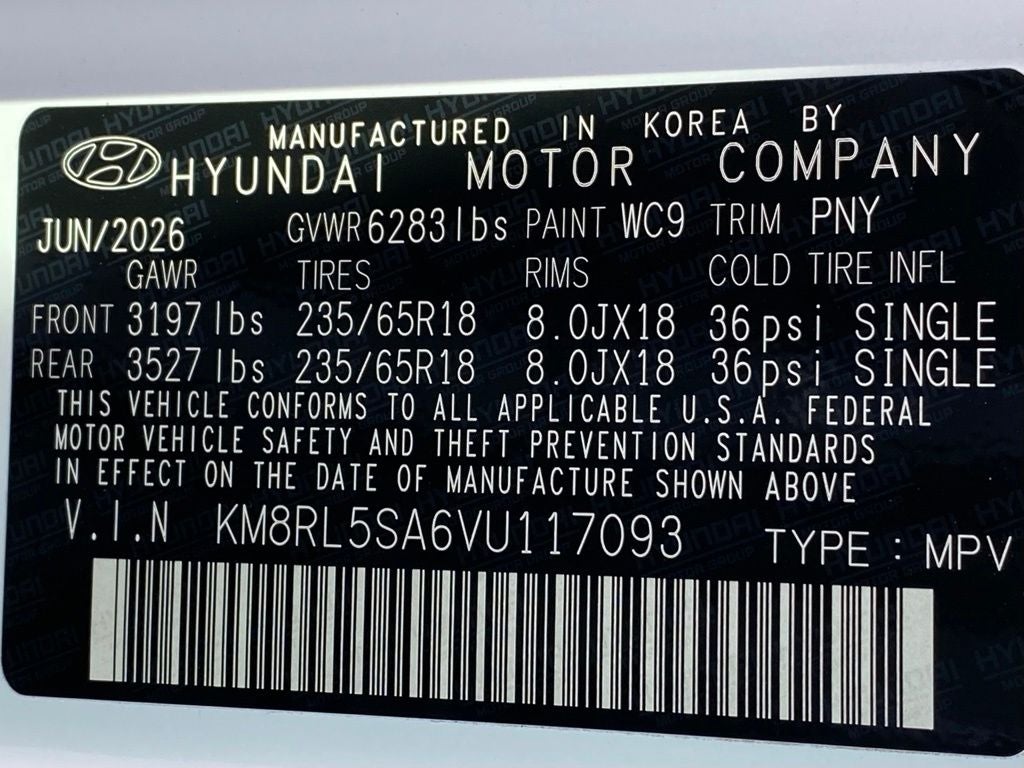 2027 Hyundai PALISADE HYBRID SEL