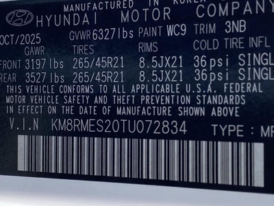 2026 Hyundai PALISADE Calligraphy AWD