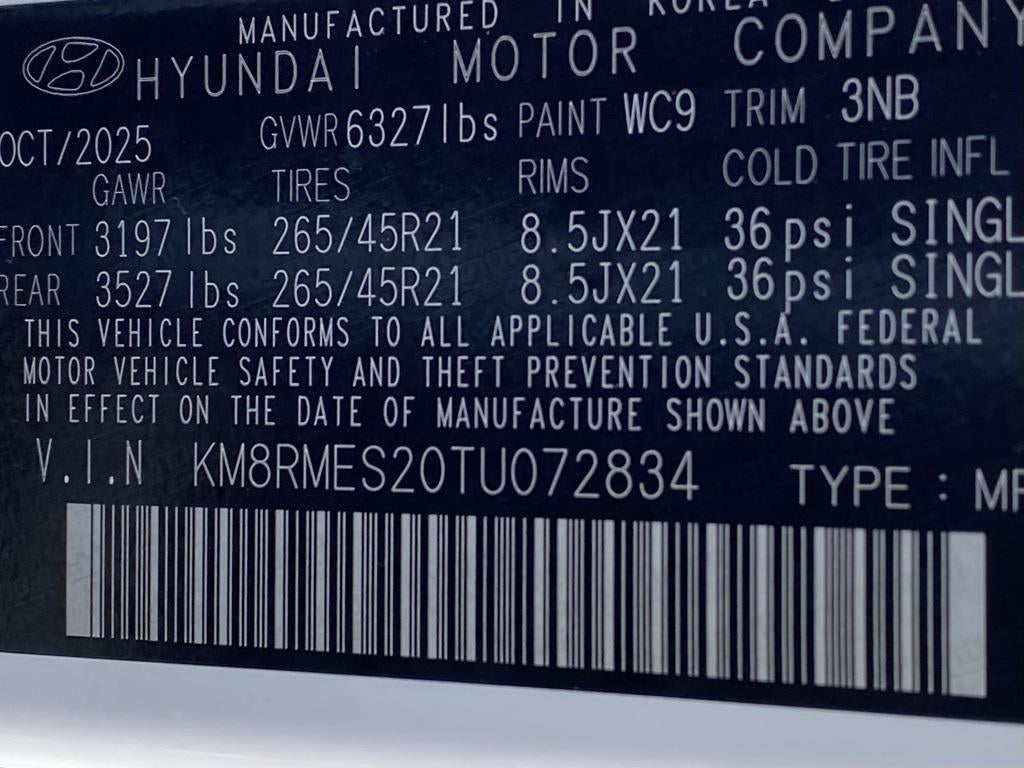 2026 Hyundai PALISADE Calligraphy AWD