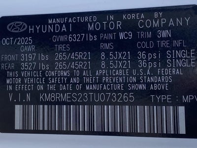 2026 Hyundai PALISADE Calligraphy AWD