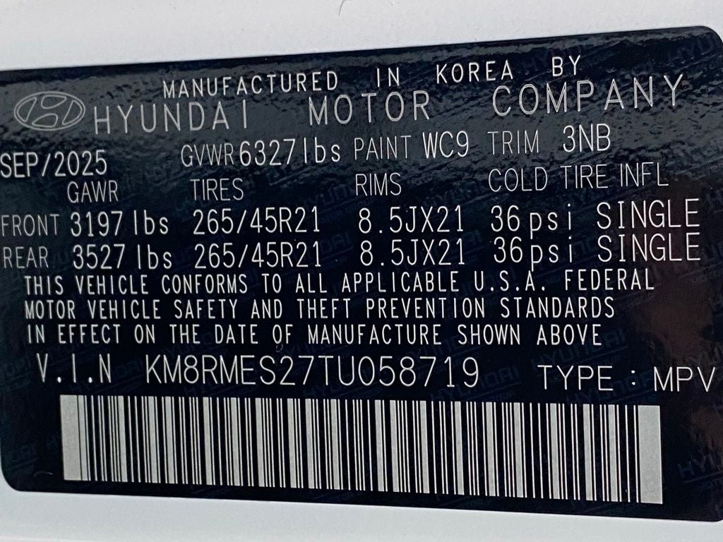 2026 Hyundai PALISADE Calligraphy
