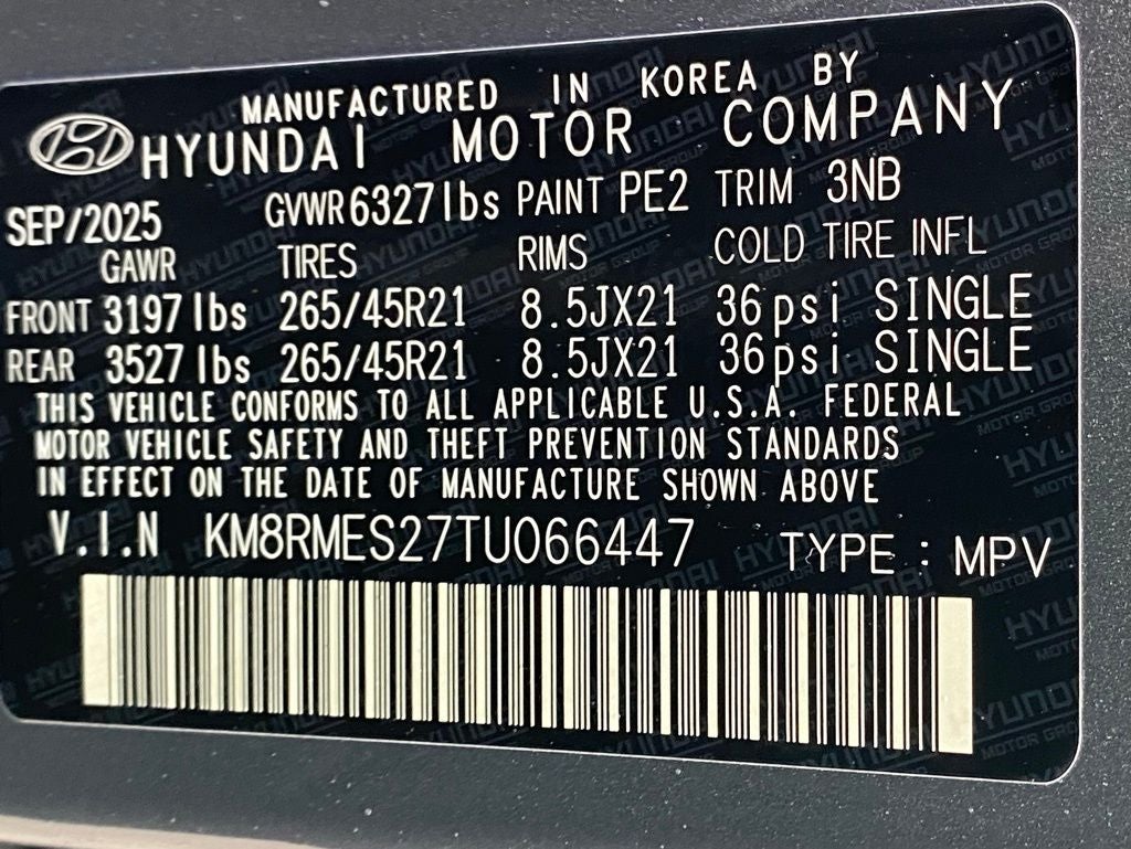 2026 Hyundai PALISADE Calligraphy
