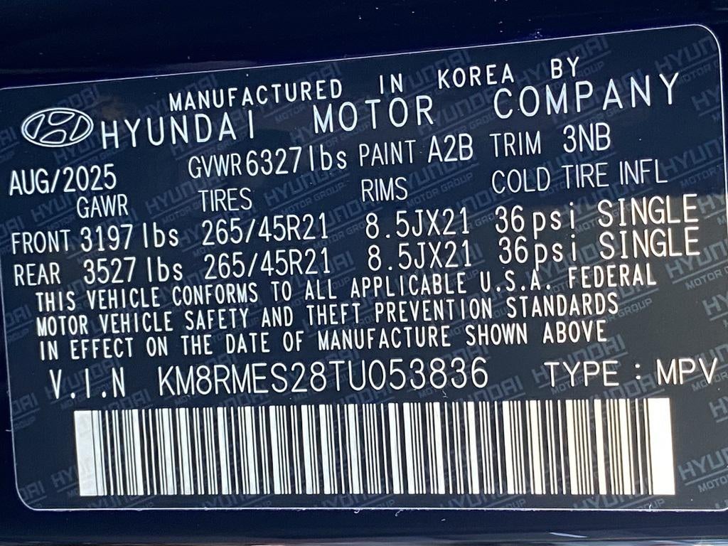 2026 Hyundai PALISADE Calligraphy AWD