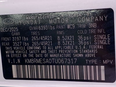 2026 Hyundai PALISADE HYBRID Calligraphy