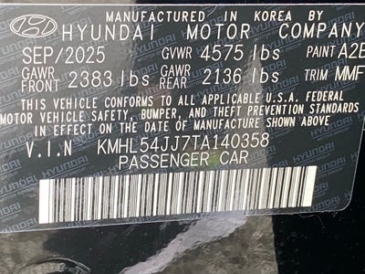 2026 Hyundai SONATA HYBRID Limited