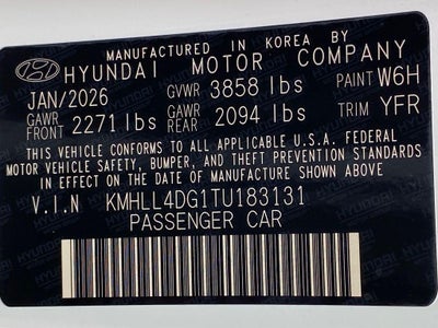 2026 Hyundai ELANTRA SE