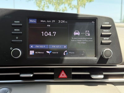 2023 Hyundai ELANTRA HYBRID Blue