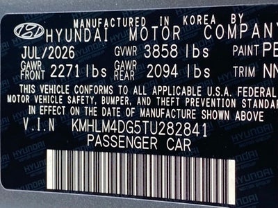 2026 Hyundai ELANTRA SEL Sport