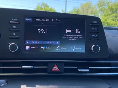 2026 Hyundai ELANTRA HYBRID Blue