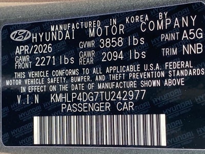 2026 Hyundai ELANTRA Limited