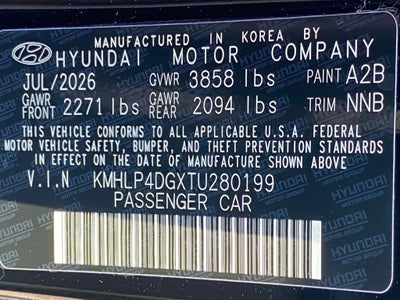 2026 Hyundai ELANTRA Limited