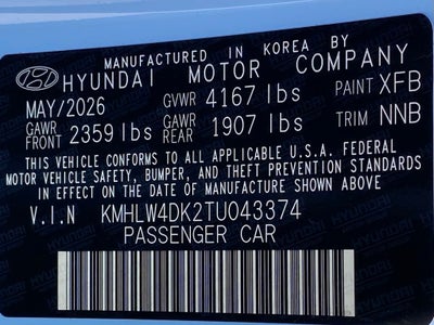 2026 Hyundai ELANTRA N Base
