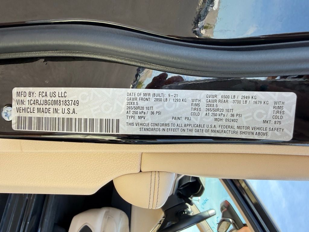 2021 Jeep Grand Cherokee L Limited