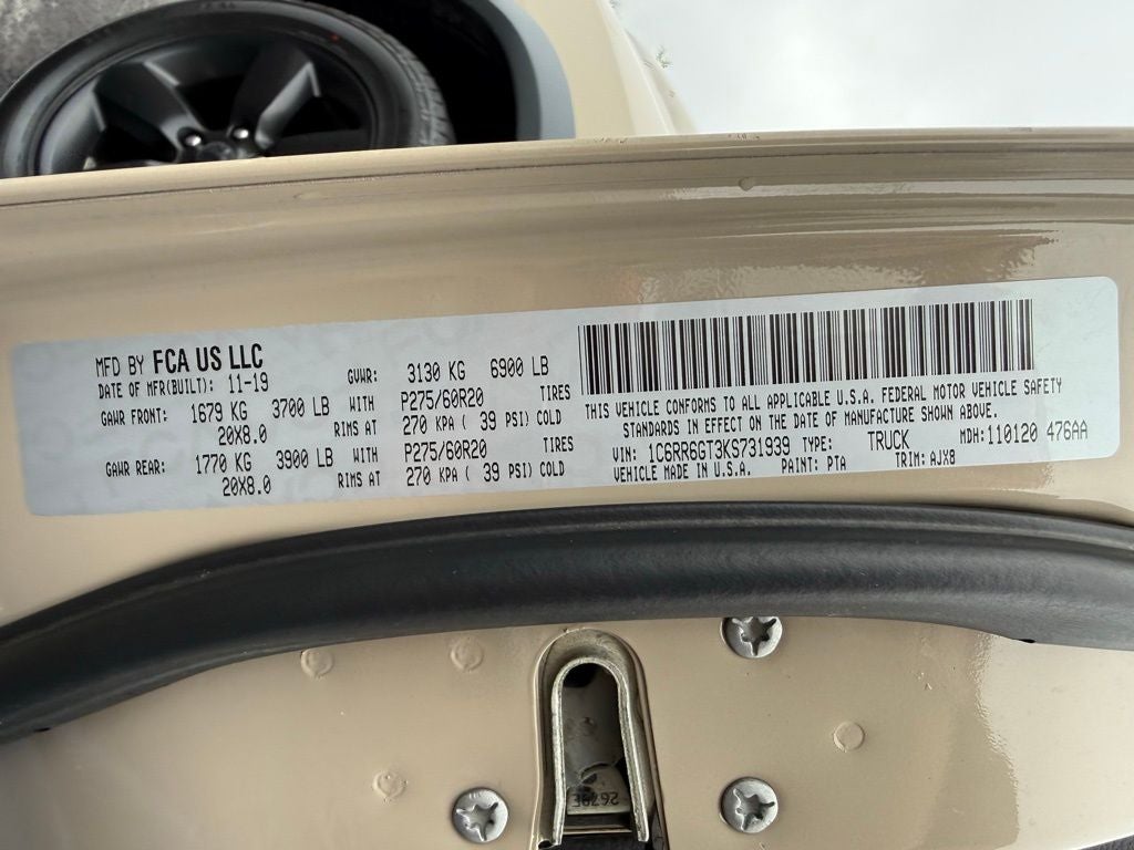 2019 RAM 1500 Classic Warlock