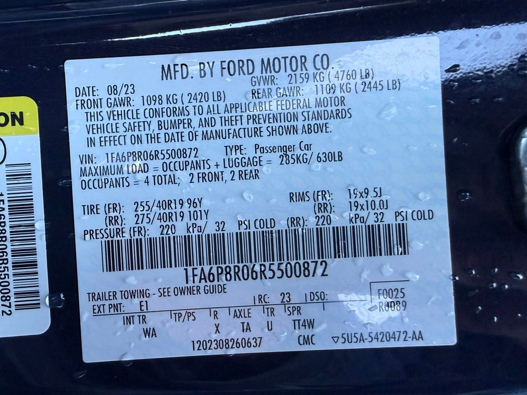 2024 Ford Mustang Dark Horse TECH PACK,RTR UPFITTED