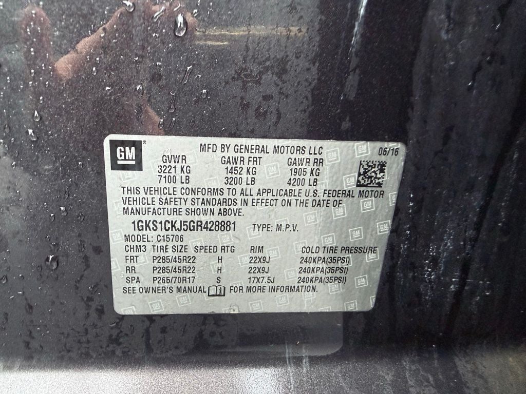 2016 GMC Yukon Denali