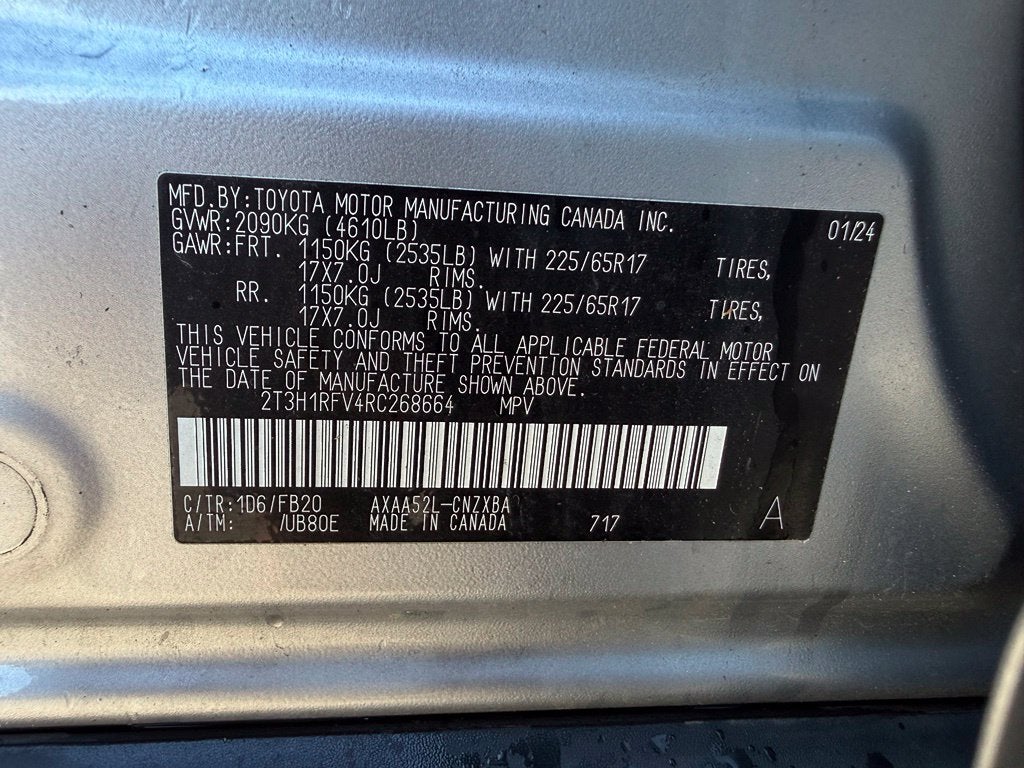 2024 Toyota RAV4 LE
