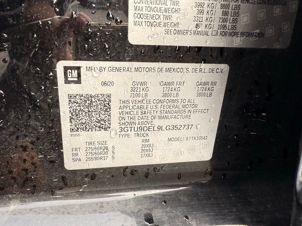 2020 GMC Sierra 1500 SLT