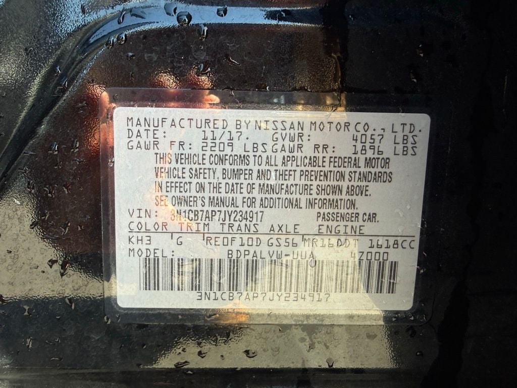 2018 Nissan Sentra NISMO