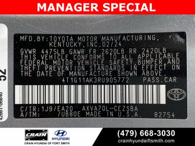 2024 Toyota Camry SE