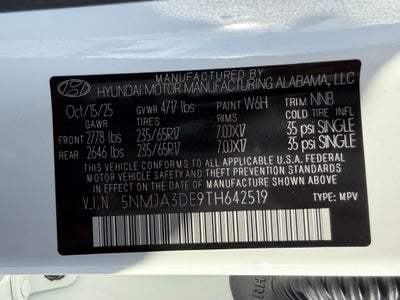 2026 Hyundai TUCSON SE FWD