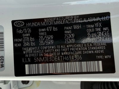 2026 Hyundai TUCSON Limited FWD