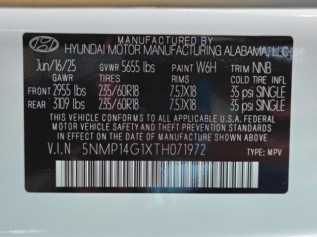 2026 Hyundai SANTA FE HYBRID SE