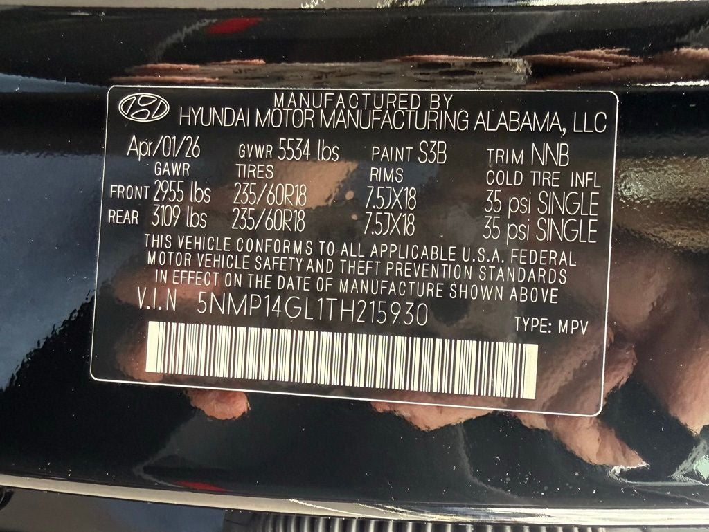 2026 Hyundai SANTA FE SE