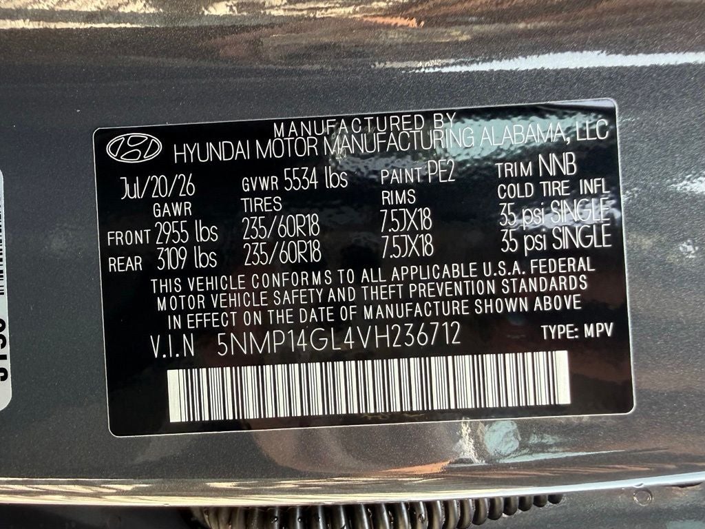 2027 Hyundai SANTA FE SE FWD