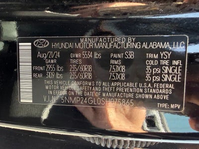 2025 Hyundai SANTA FE SEL