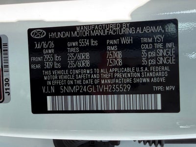 2027 Hyundai SANTA FE SEL FWD