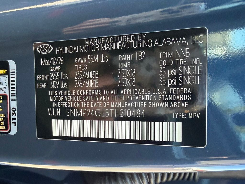 2026 Hyundai SANTA FE SEL FWD