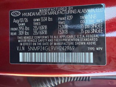2027 Hyundai SANTA FE SEL FWD