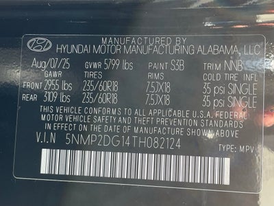 2026 Hyundai SANTA FE HYBRID SEL