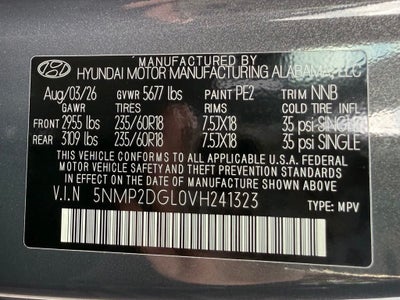 2027 Hyundai SANTA FE SEL AWD