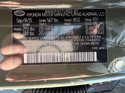 2026 Hyundai SANTA FE SEL AWD