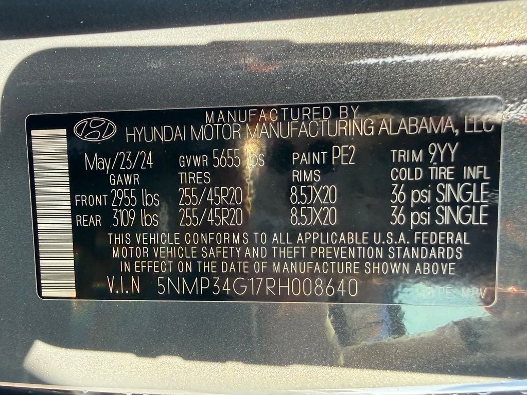 2024 Hyundai SANTA FE HYBRID Limited