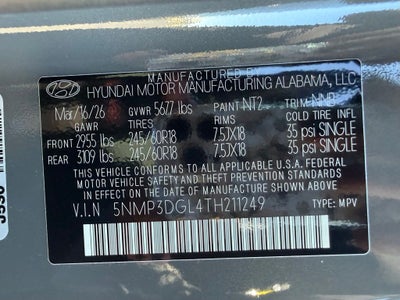 2026 Hyundai SANTA FE XRT AWD