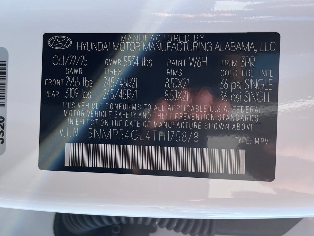 2026 Hyundai SANTA FE Calligraphy FWD