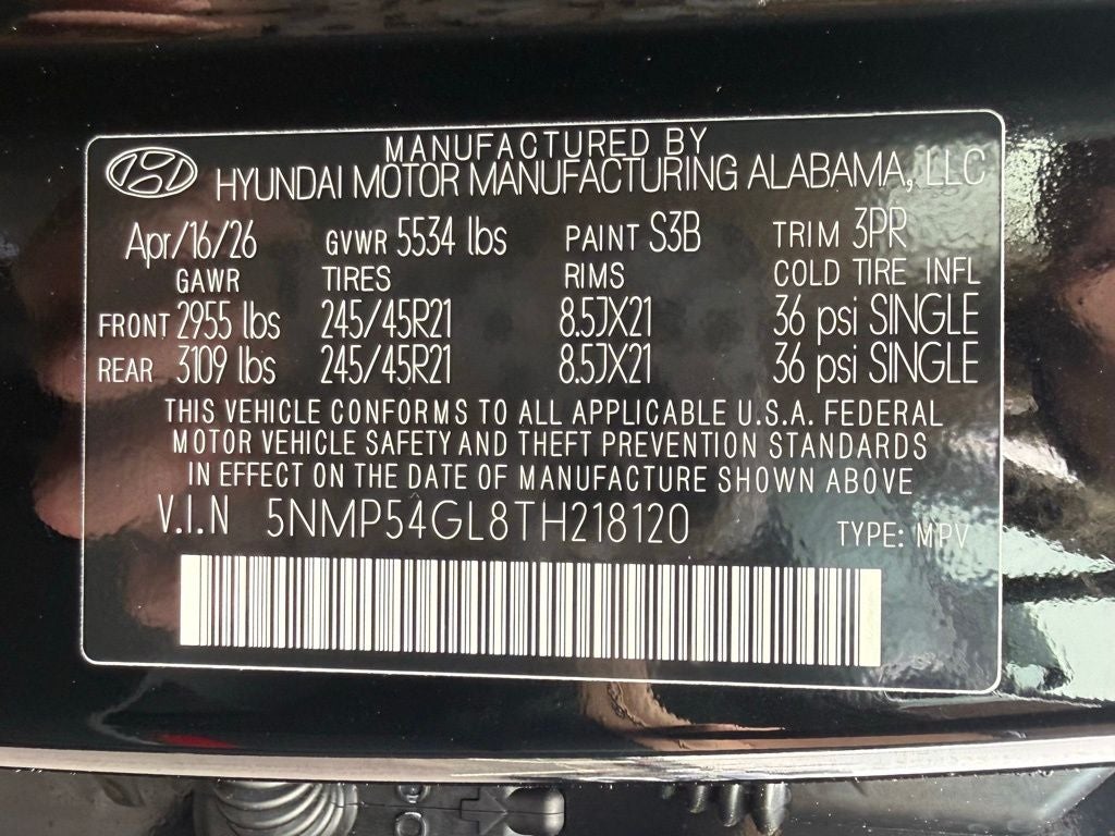 2026 Hyundai SANTA FE Calligraphy FWD