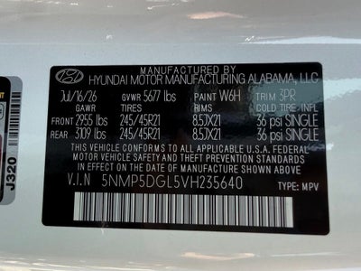 2027 Hyundai SANTA FE Calligraphy AWD