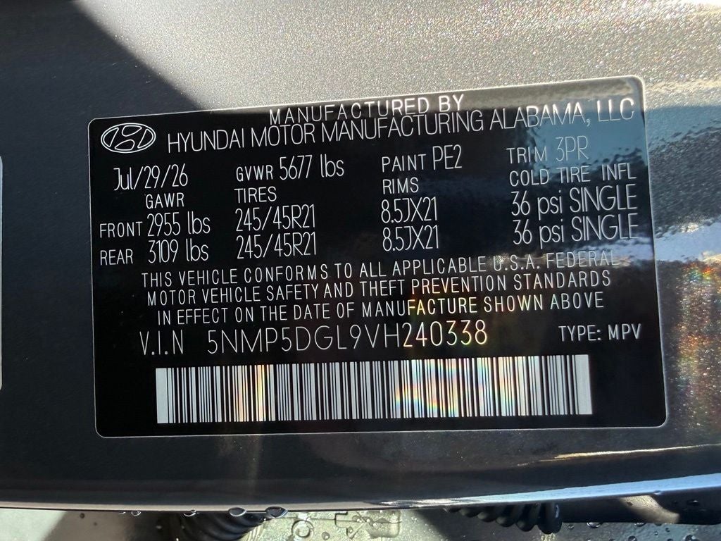 2027 Hyundai SANTA FE Calligraphy AWD