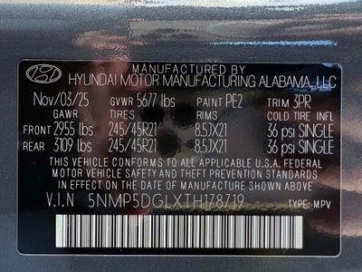2026 Hyundai SANTA FE Calligraphy AWD